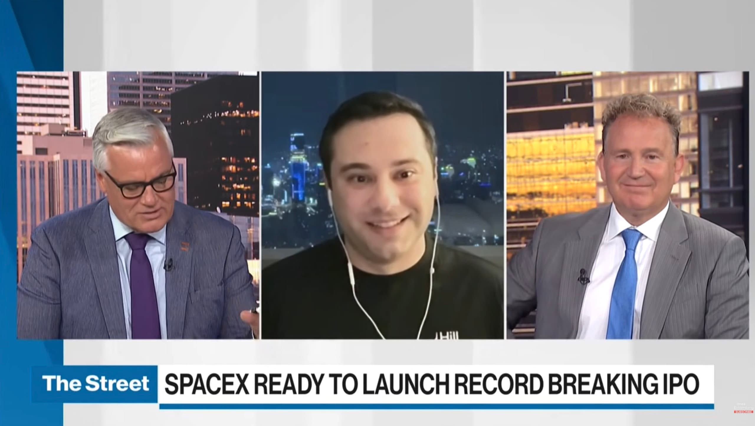 Andrew Benson on Bloomberg: the SpaceX IPO