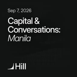 Capital & Conversation: A Private Dinner in Manila