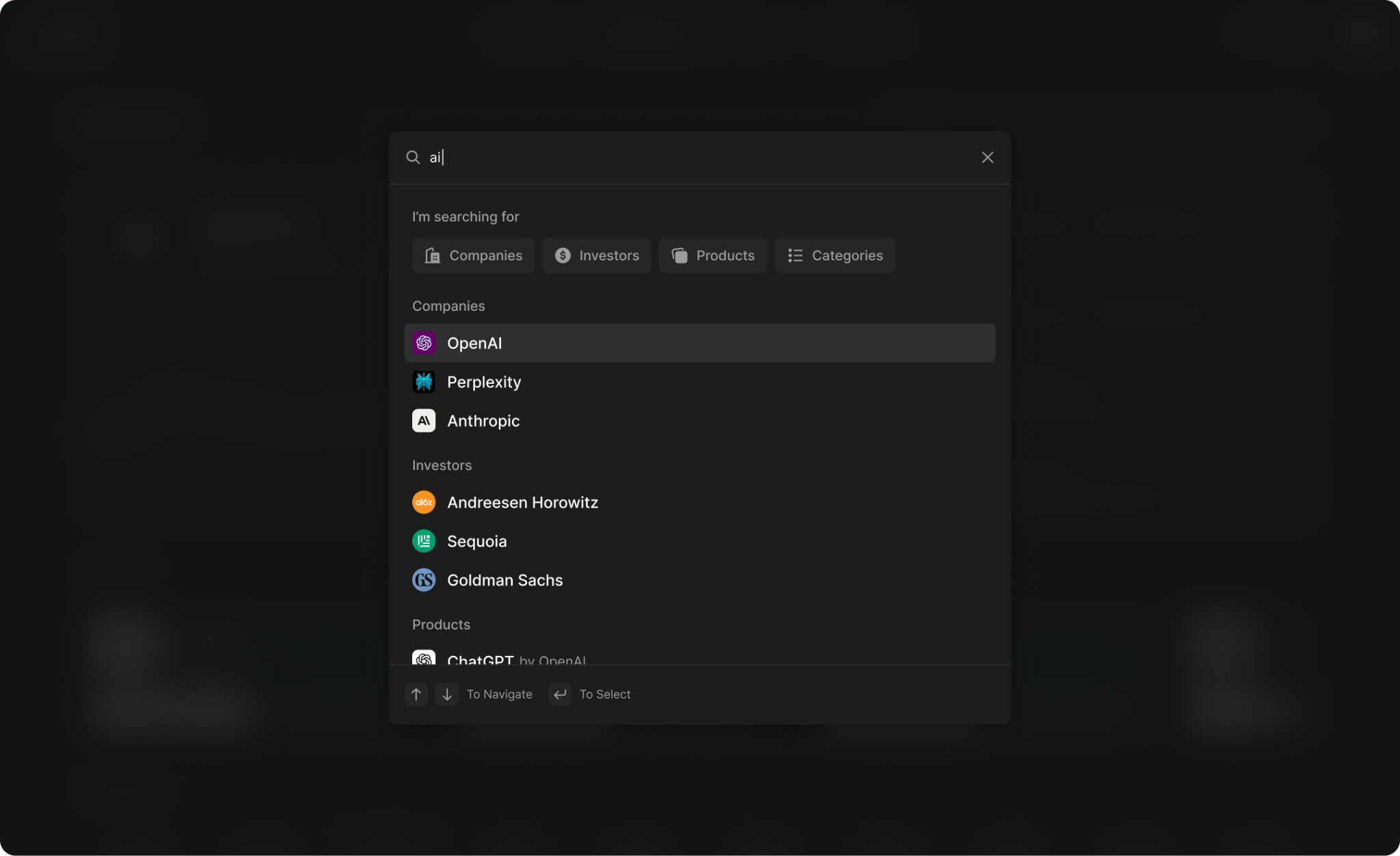 Hill's new search experience